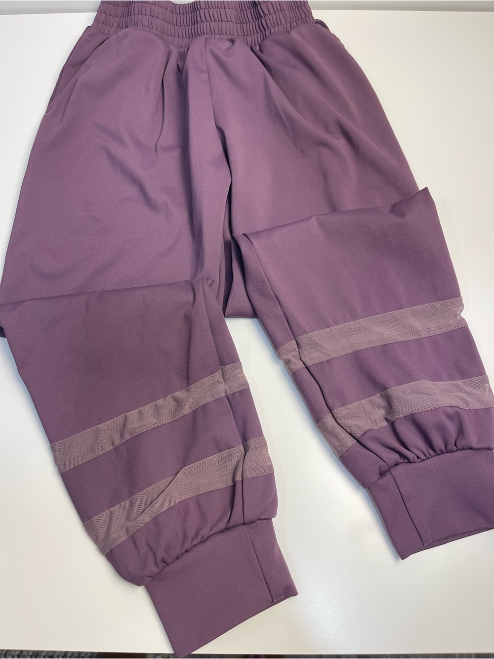 Purple pixies dance Jogger Hip Hop Pants CS excellent cond child medium